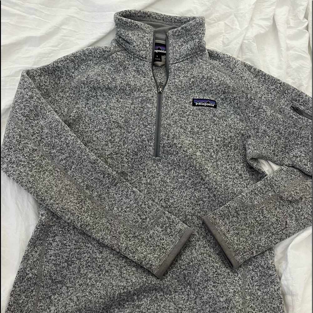 Patagonia Gray Quarter Zip